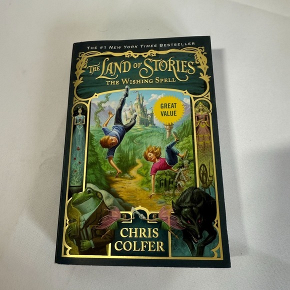 bestseller Other - Land of Stories: The Wishing Spell by Chris Colfer - 2013 Paperback